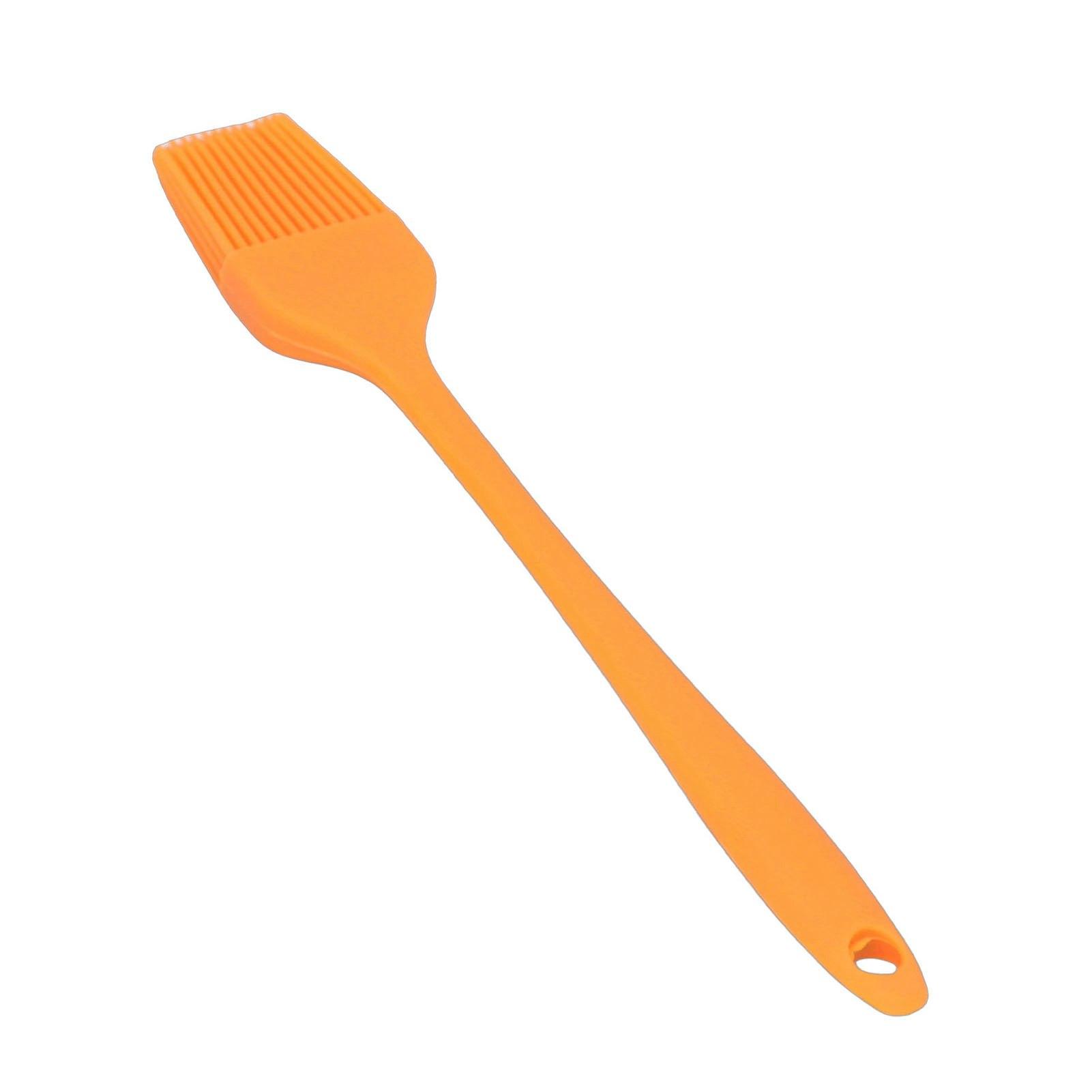 Silicone Heat Resistant Baking Bread Cake Oil   Brushes for BBQ Kitchen Brush(Orange)