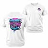 Diesel Turbo Graphic T-shirt, 2 Sides Retro Neon Fuel Systems Turbocharger