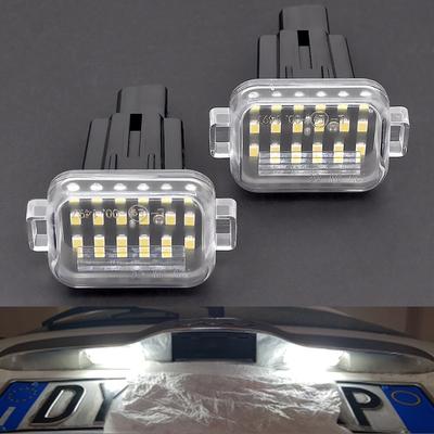 2X 6000K Luce LED per Targa Auto Senza Errori Accessori Auto Per Mazda A/T(Aka Mazda 6) 2014 2015 2016 2017