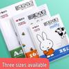 Morning Light Transparent Waterproof Anti-Slip Cartoon Book Cover - Frosted, Thickened Paper 94499