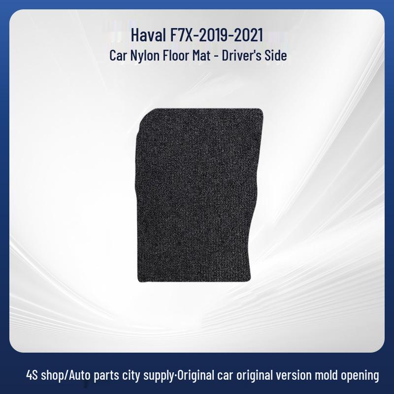 Durable Nylon Floor Mats for Haval F7x 2019-2021, Dirt-Resistant Cargo Mats