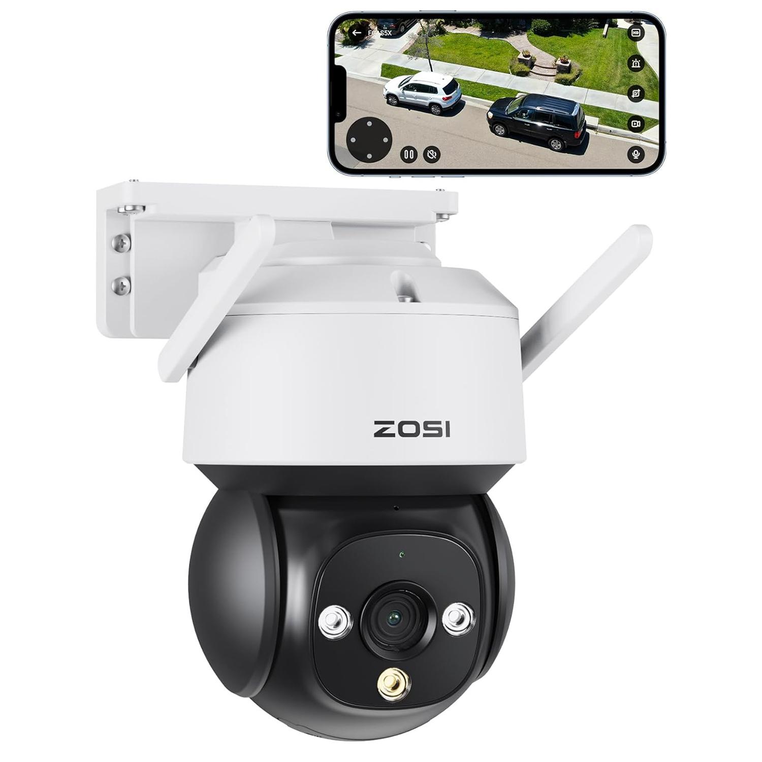 

ZOSI C290SE 2МП Двосторонній аудіо PTZ-камера Нічне бачення Розумна камера безпеки Japanese Plug