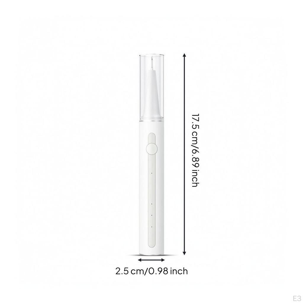 Electric Oral Scaler Handheld with Metal Tip PenStyle Hygiene for Adults,