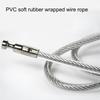 Motorcycle Helmets Lock, Combination Passwords Lock Cable Padlock Cable Lock for Cycling Helmets Travel Luggage Security