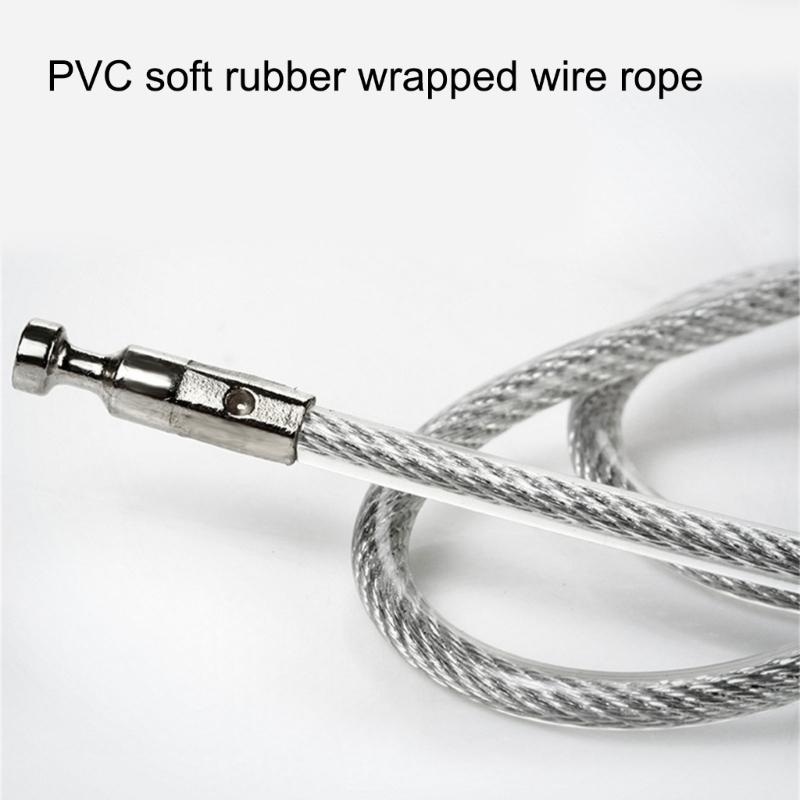 Motorcycle Helmets Lock, Combination Passwords Lock Cable Padlock Cable Lock for Cycling Helmets Travel Luggage Security