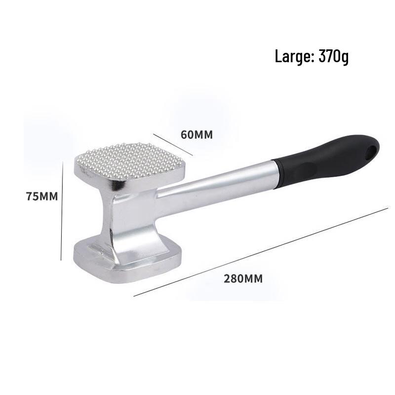

Large Double-Sided Aluminum Alloy Meat Tenderizer