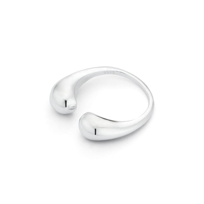 enuff (silver 925) Connected ball ring