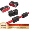Self-Adhesive Silicone Cable Clips for Organizing Cords and LED Strips