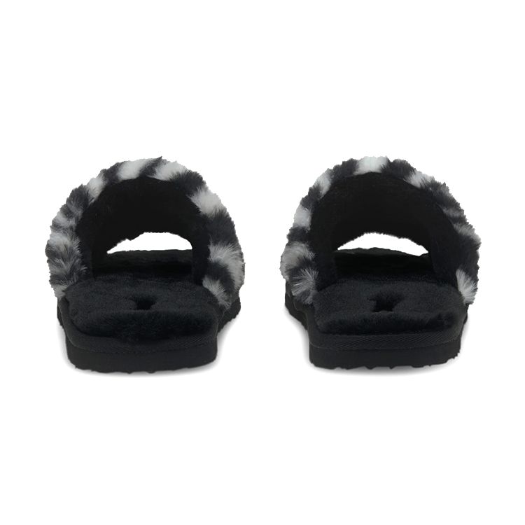 Puma Fluff Slide Wild - Black Women Sneakers White 385276-01