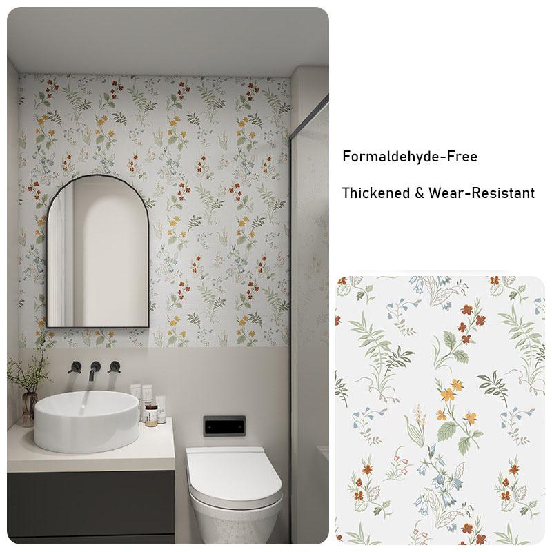 Decorative Printed Extra Thick Durable Wall Stickers Self Adhesive Waterproof Living Room Bedroom Background Wall Home Improvement