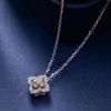 Four-Leaf Clover Necklace for Women: Trendy, Elegant, Versatile Clavicle Chain, Cool Style, and Internet-Favorite.