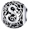 Charms Letter S 925 Letter Bead Pendant Charms 925