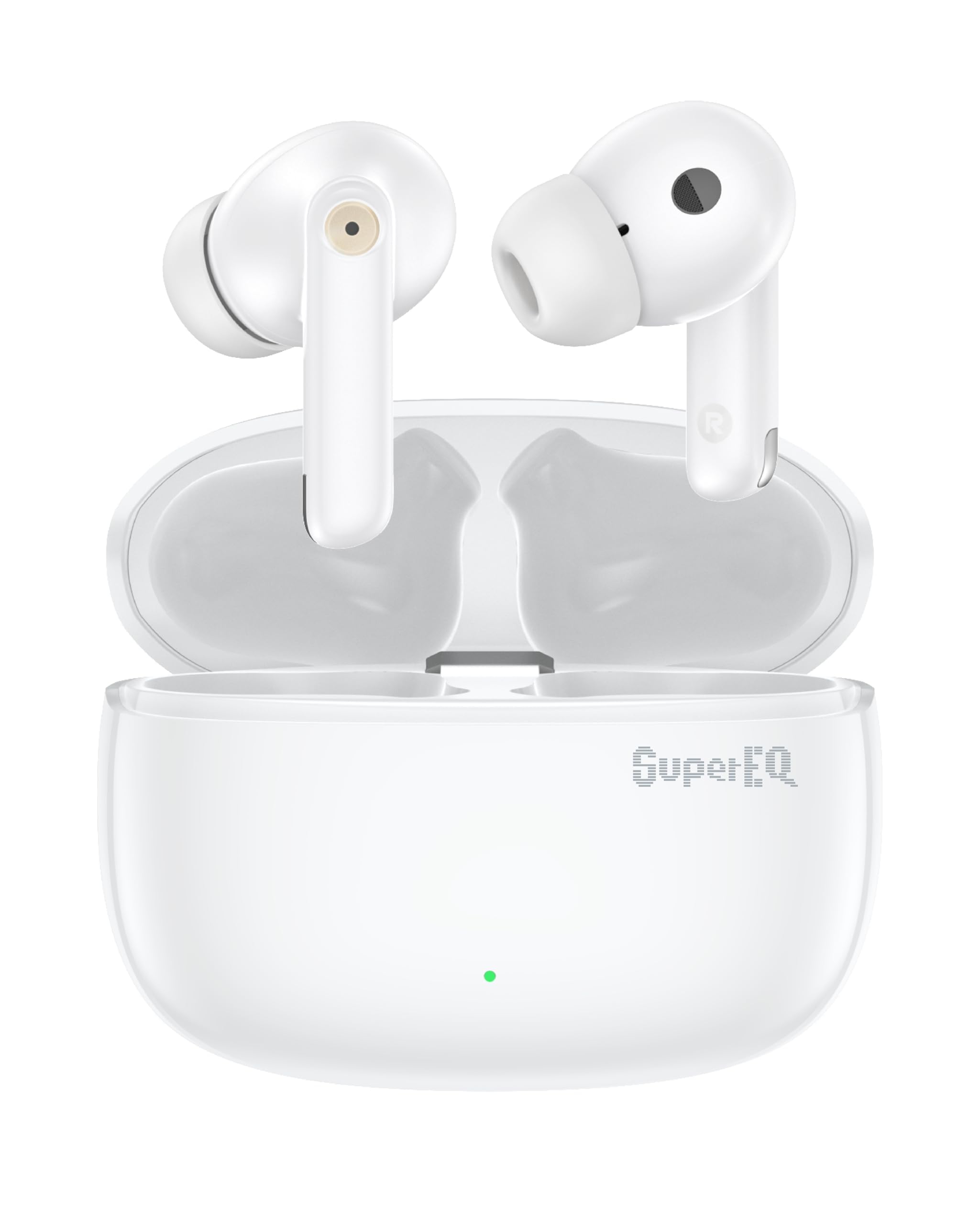 

SuperEQ S10 Bluetooth Wireless Compact and ANC TWS Earbuds Bluetooth Active Noise Game 30 Hours of IPX5 Fast Perfect for and Web Conferencing 5.4 белый