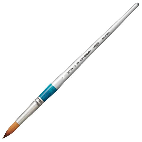 

Holbein Watercolor Brush Sable 3100R Round No. 16 203230