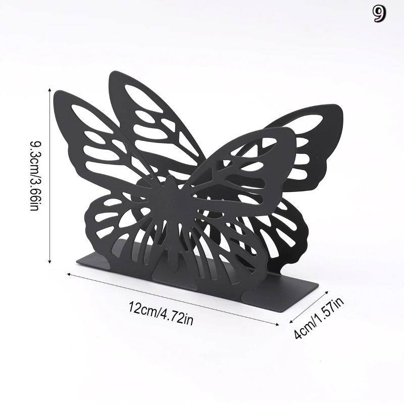 Creative Elegant Metal Cartoon Pattern Napkin Holder Paper Drawer Storage Bracket Organizer Dining Tabletop Accessory 9 699₽