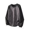New Contrasting Long-sleeved Sweatshirt for Men's Design Ragdoll Sleeve Top T-shirt