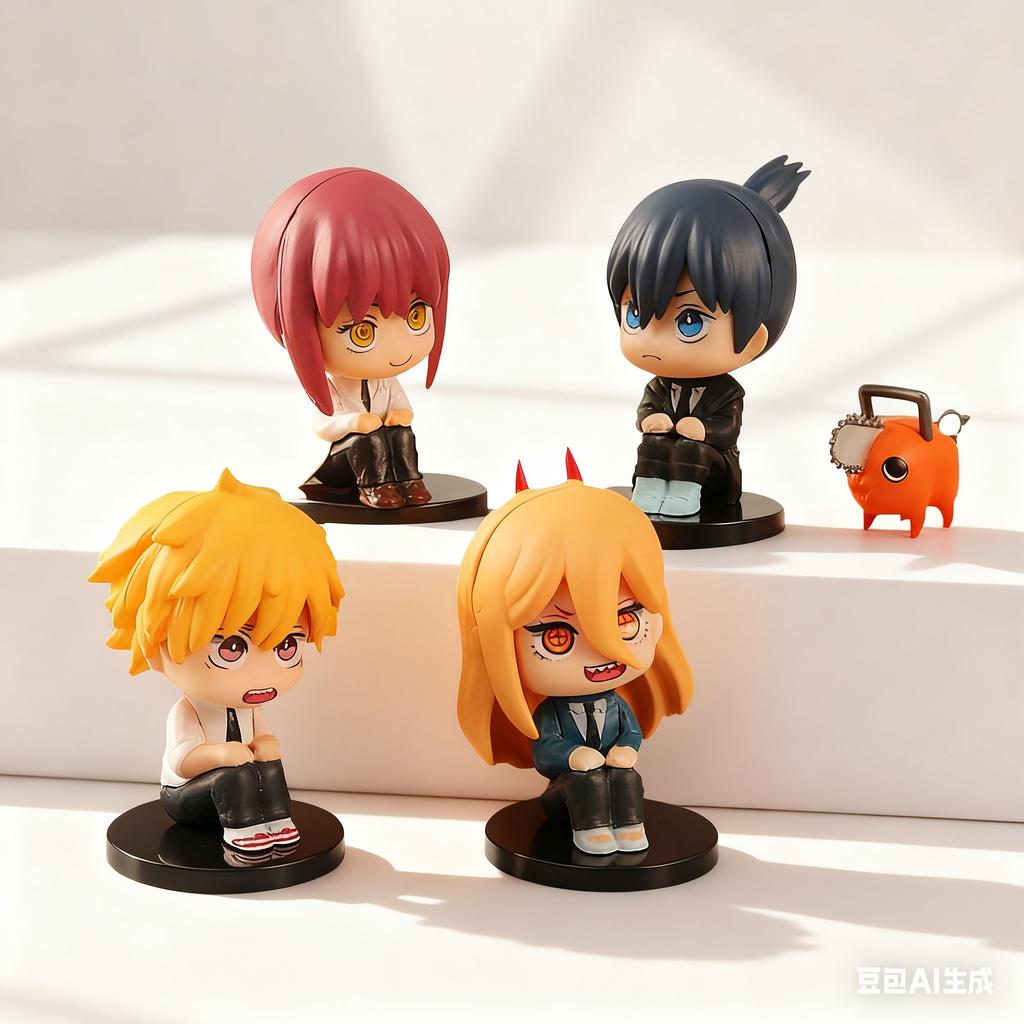Hot Anime Merchandise 5Types Of Anime-themed Figurines Anime Cartoons Action Figure Toys And Decorative Items