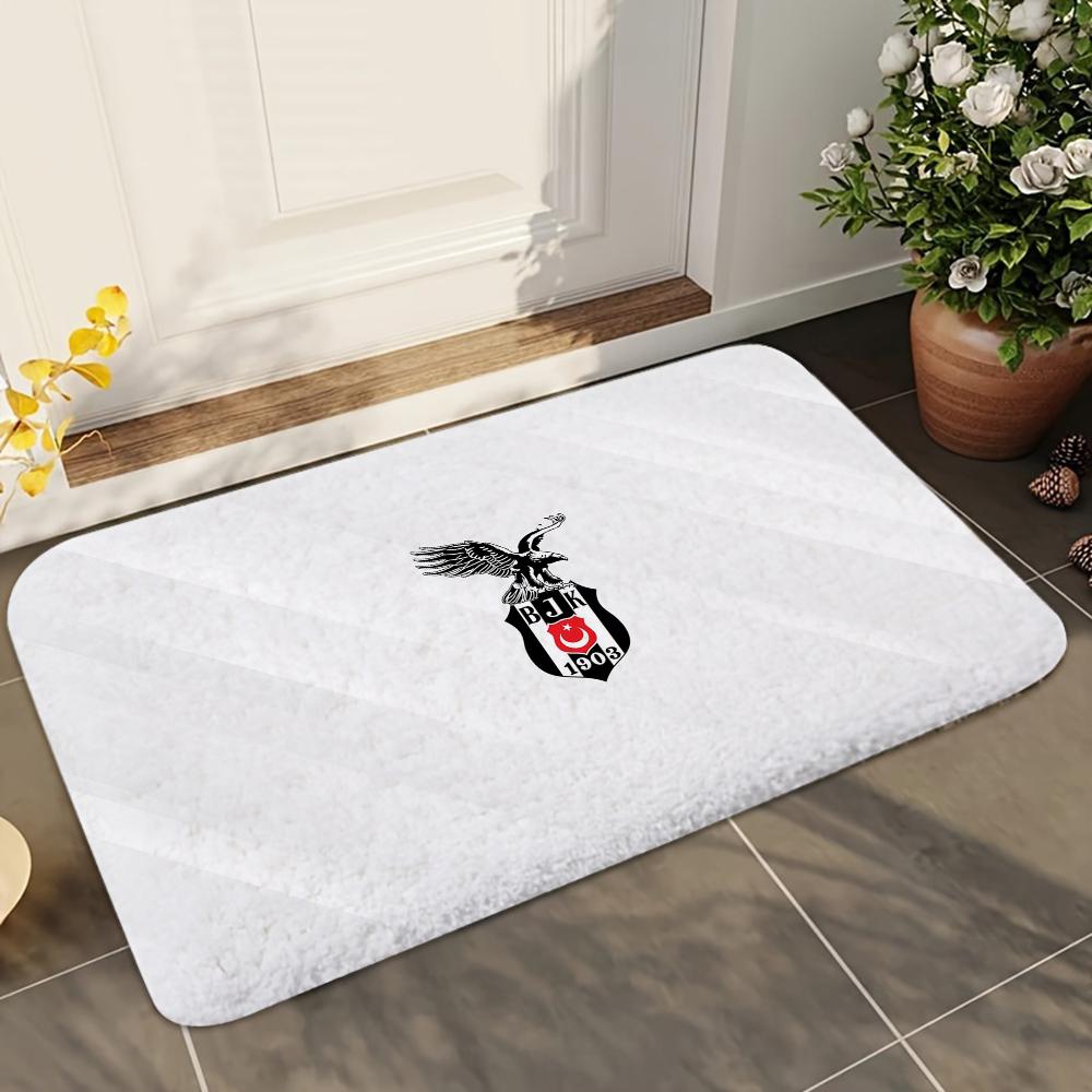 1pc Fashion Besiktas BJK Bathroom Absorbent Mats Anti-Slip Mats Home Decor Supplies Carpets Home Kitchen Floor Mats