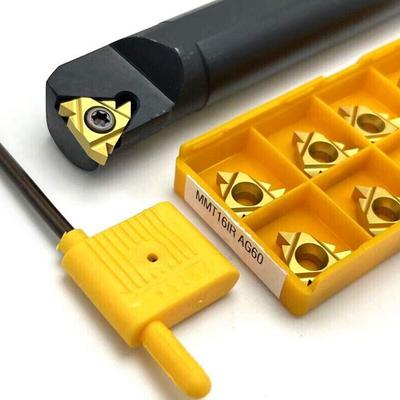 +10pcs 16IR AG60 Carbide Insert Internal Threading SNR0016Q16