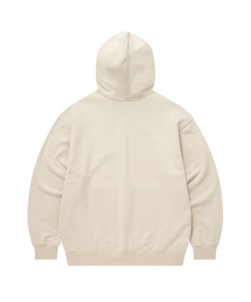 C Logo Hoodie Ecru