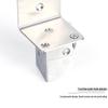 Stainless Steel 90-Degree Corner Brackets