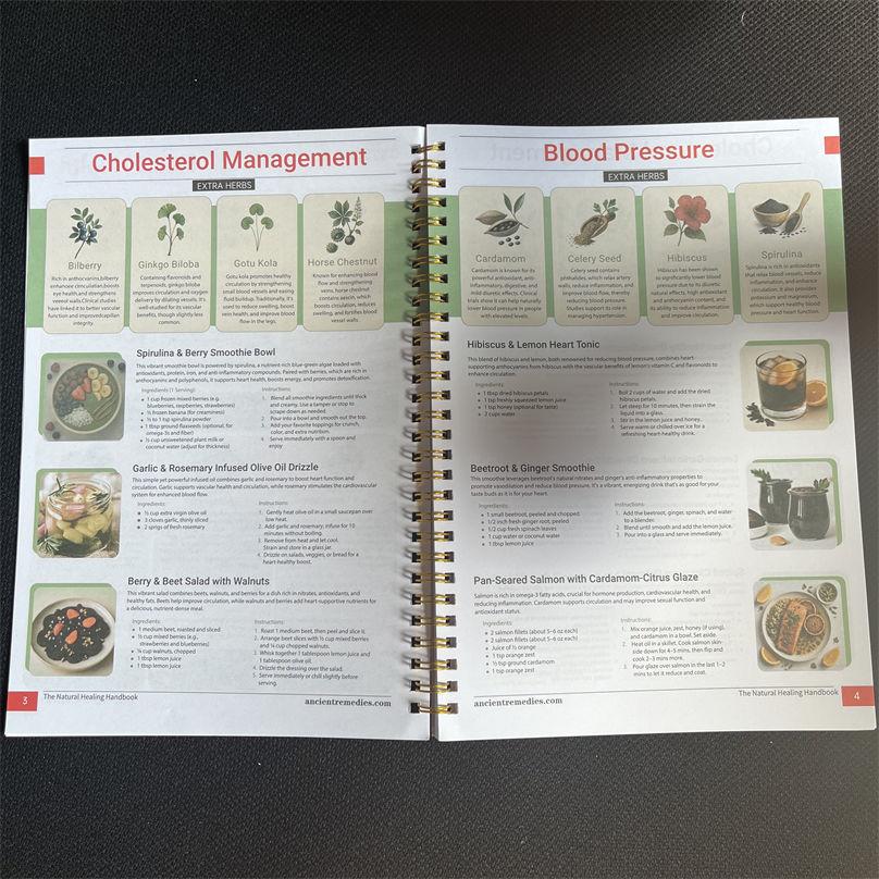 Books The Natural Handbook Bound for Herbal Remedies And Natural Recipes By Ancient Book Handbooks