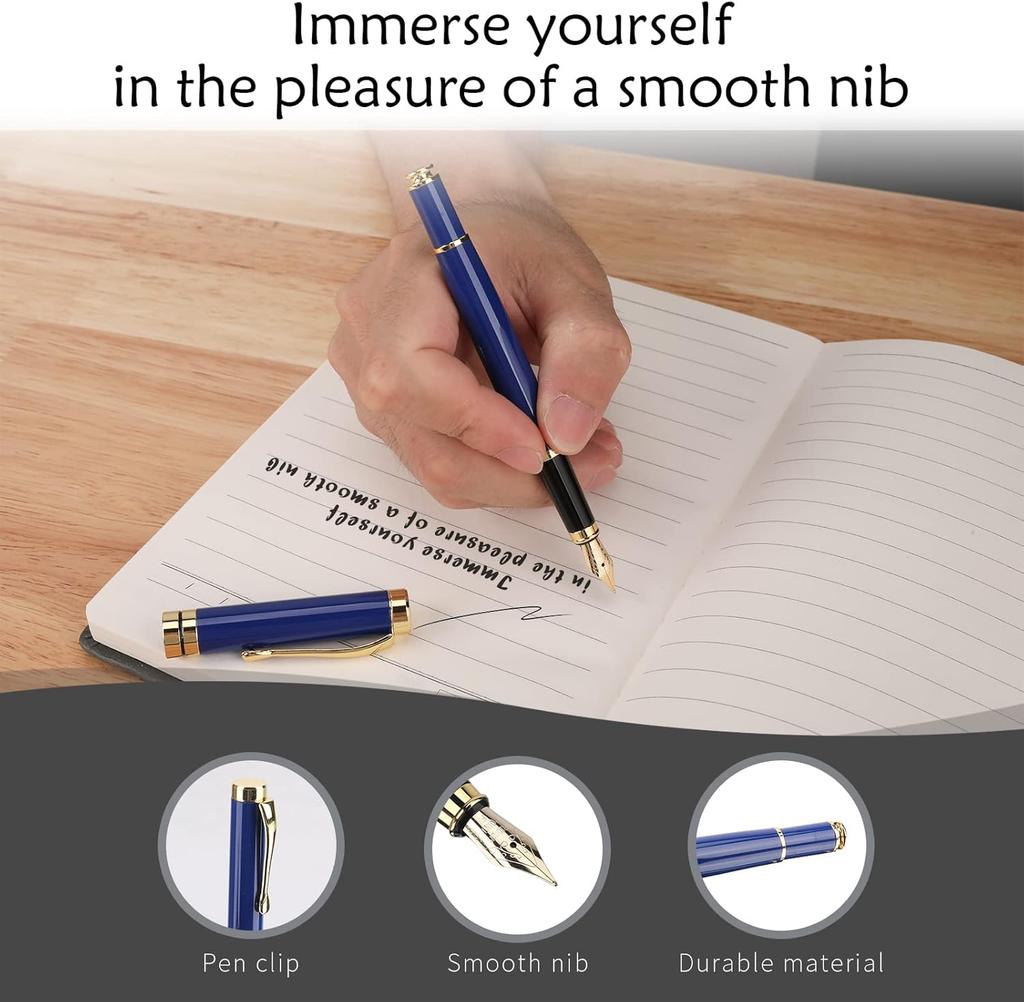 Luxury fountain pen, fine nib, exquisite fountain pen gifts for men and women
