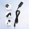 USB Power Boost Line DC To DC 5V 9V 12V with Box Step-up Converters Module USB Converter Adapter Cable with 8PCS Connector Plug