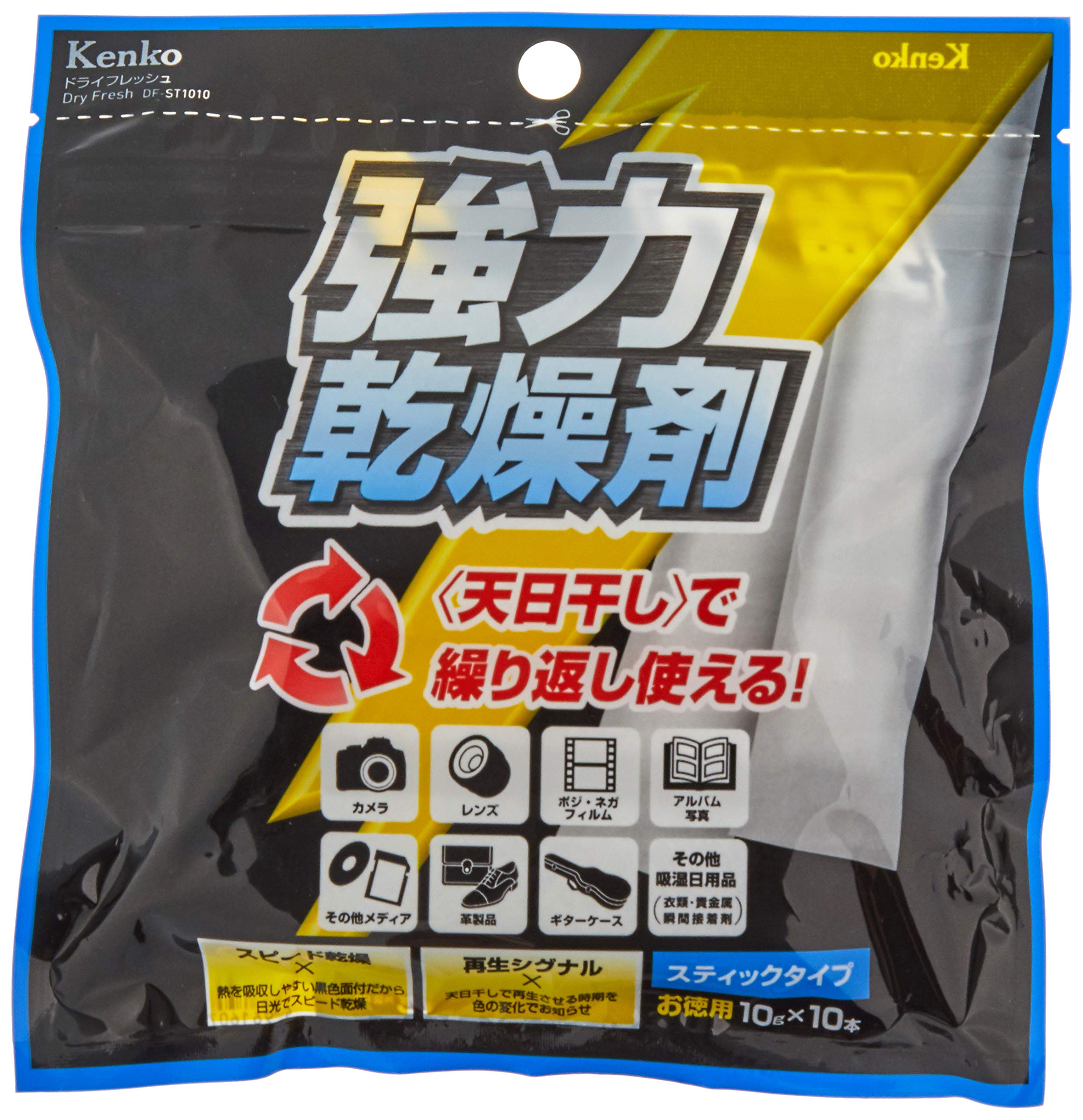 

Kenko Мощный влагопоглотитель Dry Fresh Палочки Тройная упаковка Палочки x 3 Многоразовое использование Покупка (10 упаковок) (DF-ST10103ST) [Массовый набор]