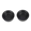 1Pair Car Interior Center Console Water Cup Holde Base Mounts Black for Ford Bronco F150 F250 F350 1992-1996