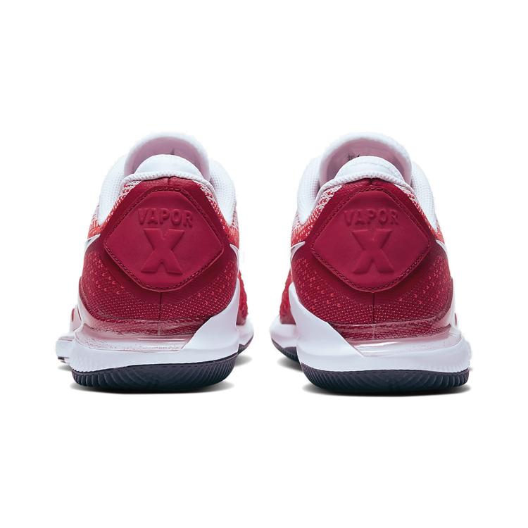 New Nike Court Air Zoom Vapor X Knit Hc 'Crimson Gym Red' AR0496-600