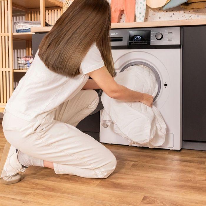 Protège-matelas - CECOTEC - Flow Protect - 100% imperméable - Anti-acarien - Lavable jusqu'à 60°C