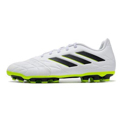 X Crazyfast.3 Punta Redonda Cordones AG (Espárrago corto de goma) Zapatos de Fútbol Unisex Antideslizantes de Tela Duraderos Blanco IF0210