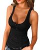 2025 European and American Women's Summer Sexy Knitted Sling Tank Top