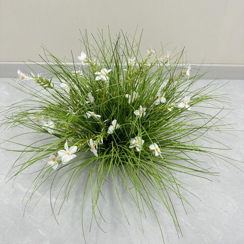 Artificial Grass Ball Ornament for Indoor Landscaping and Photography 