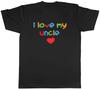 I Love My Uncle Mens Unisex T-Shirt Tee