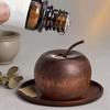 Cute Apple Shaped Scented Wood Aromatherapy Essential Oil Diffuser Stick Long-lasting Fragrance Without Fire Essential Oil Decor