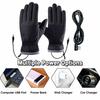 3 Heat Levels Heated Mittens USB Heated Heat Gloves Warm Winter Gloves  Winter