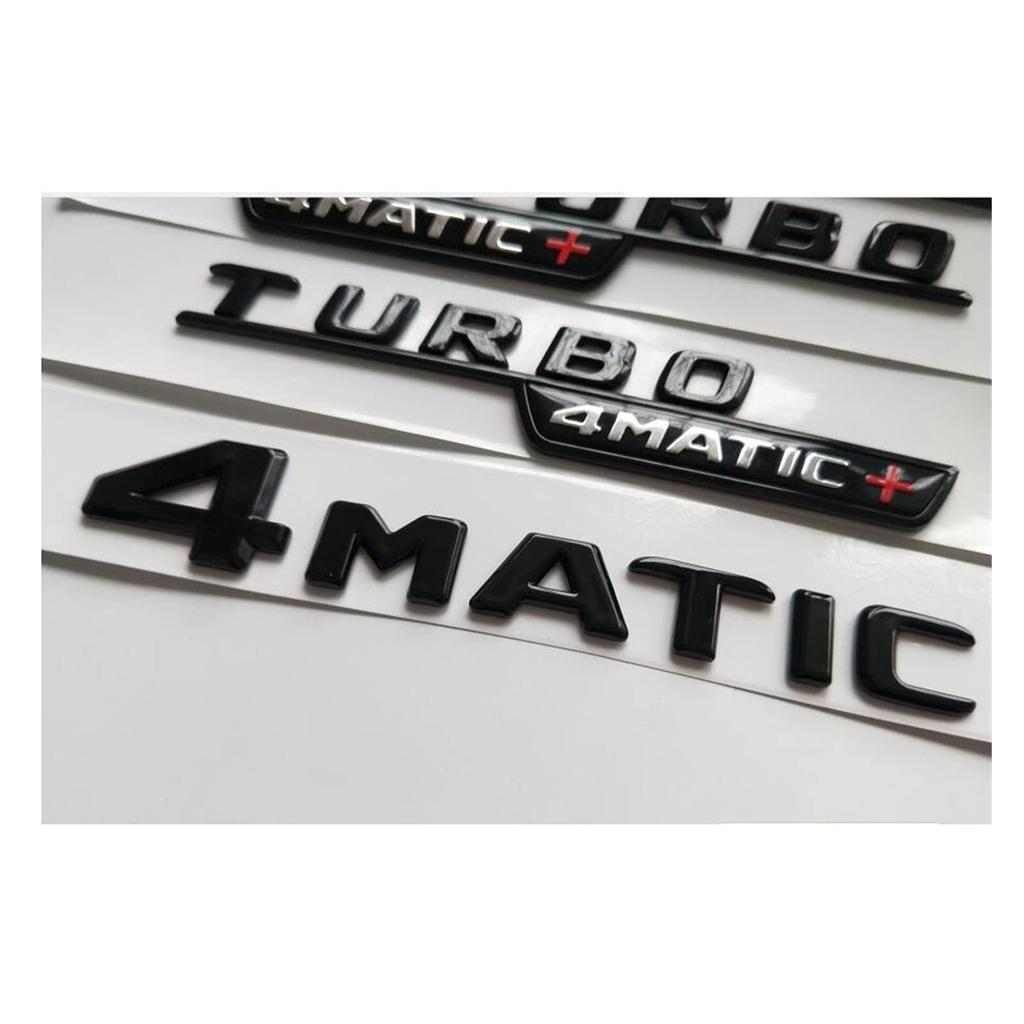 SBOJI Gloss Black Letter Trunk Badge Emblem Badge Fit For Mercedes Benz W177 A35