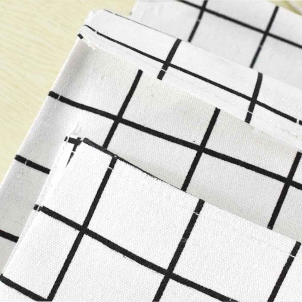 Plaid Sundries Storage Pouches Wall Mounted Bedside Organizer Wall Hanging Bag  Bed Side