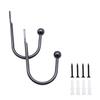 Creative Drapery Tieback Hook Bedroom Easy Installation Utility Curtain Hold