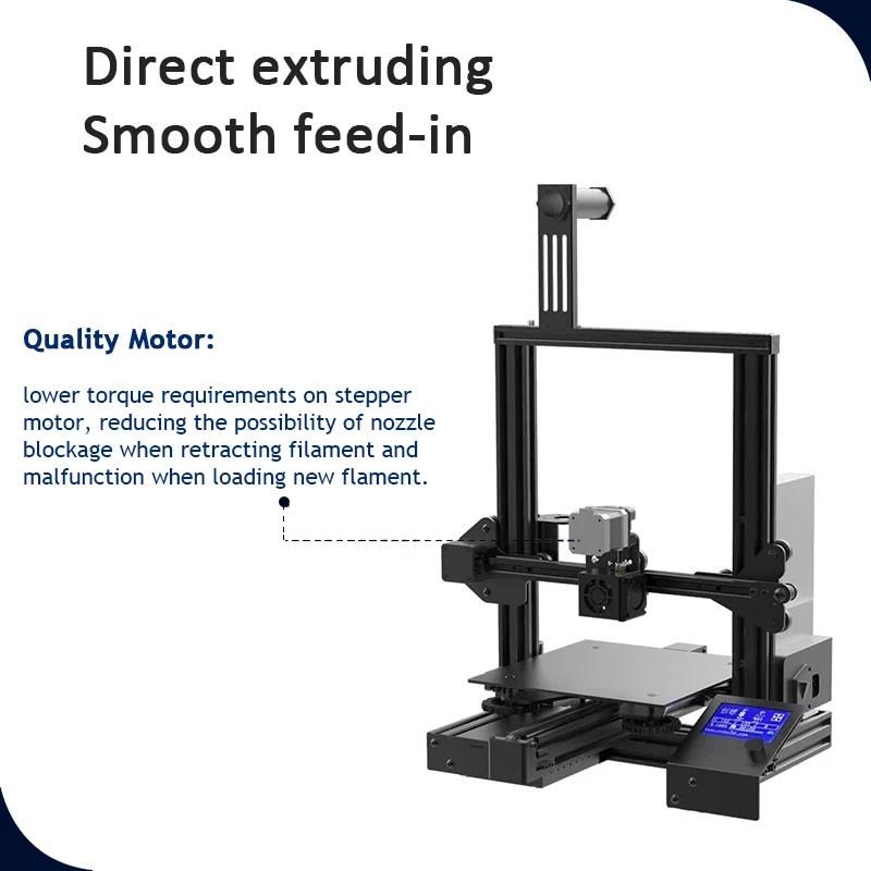 CREALITY Ender 3 Direct Drive Extruder for Ender 3 / Ender-3 Pro Upgraded 42-40 Stepper Motor Hotend Kit 1.75mm Fan Cables