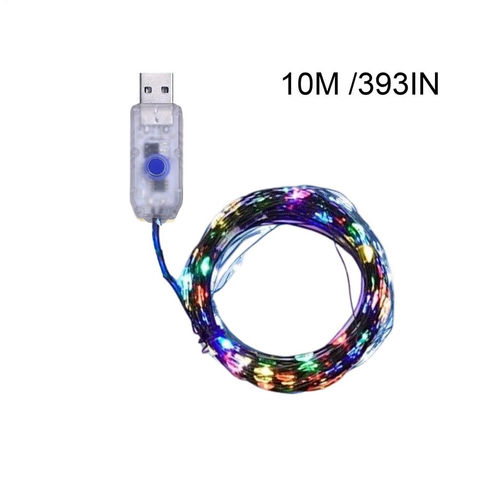 USB LED String Lights Fairy String Lights 8-Mode LED String Lights for Christmas Wedding Party Home Holiday Decoration