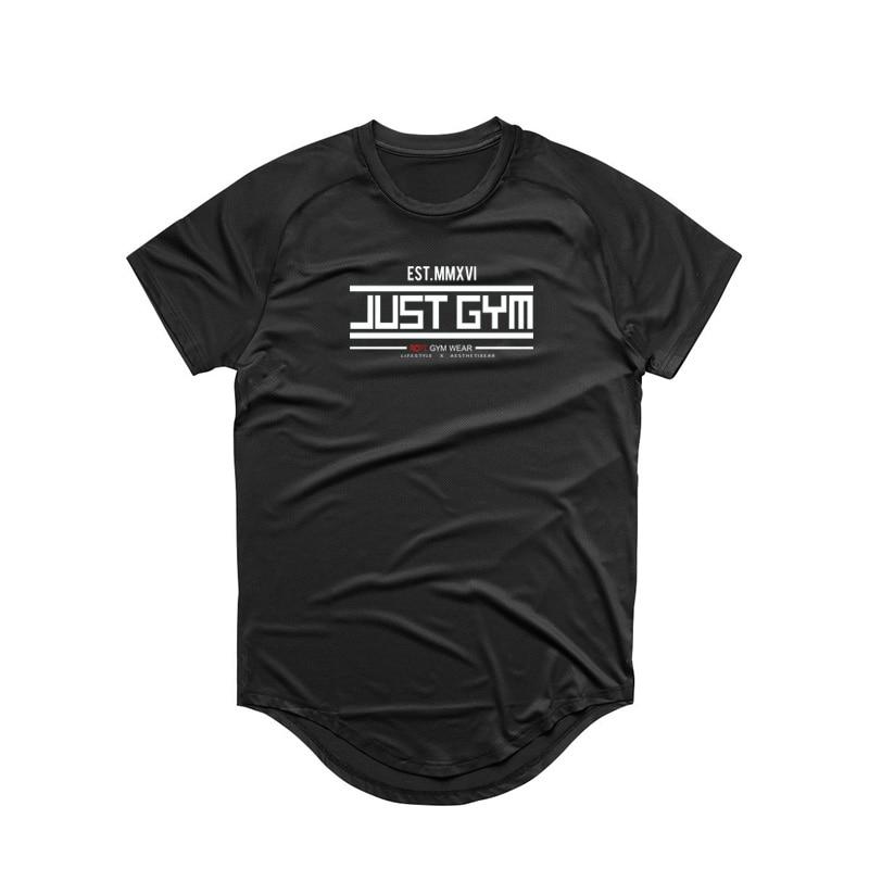 Muscleguys Summer Thin Mesh Uscare rapidă Tricou fitness Alergare Casual Street Wear Mâneci scurte