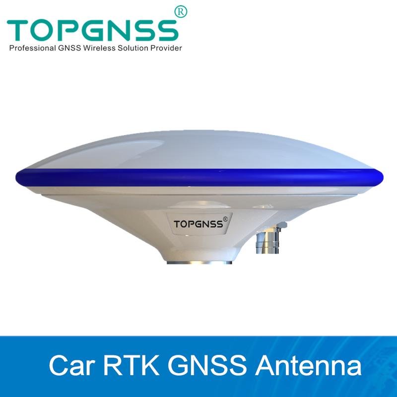 TOPGNSS New RTK Rover Gnss Antenna Zed-f9p GPS Antenna High Precision Agriculture, RTK Gps Antenna GLONASS Galileo GNSS L1 L2