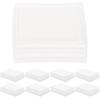 Tofficu 10-Piece Set of Empty Blank Ink Pad, Empty Blank Ink Pad, No Ink DIY Ink Stamp Pad, No Ink Fingerprin for Ink Refill DIY Painting