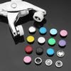 100pcs Metal Prong Snap Fasteners Buttons Solid Hollow Press Button Studs With Pliers Tool Kits For Clothes Bags Garment Sewing
