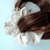 Amoamor Leather Gold Label Scrunchie - 2col