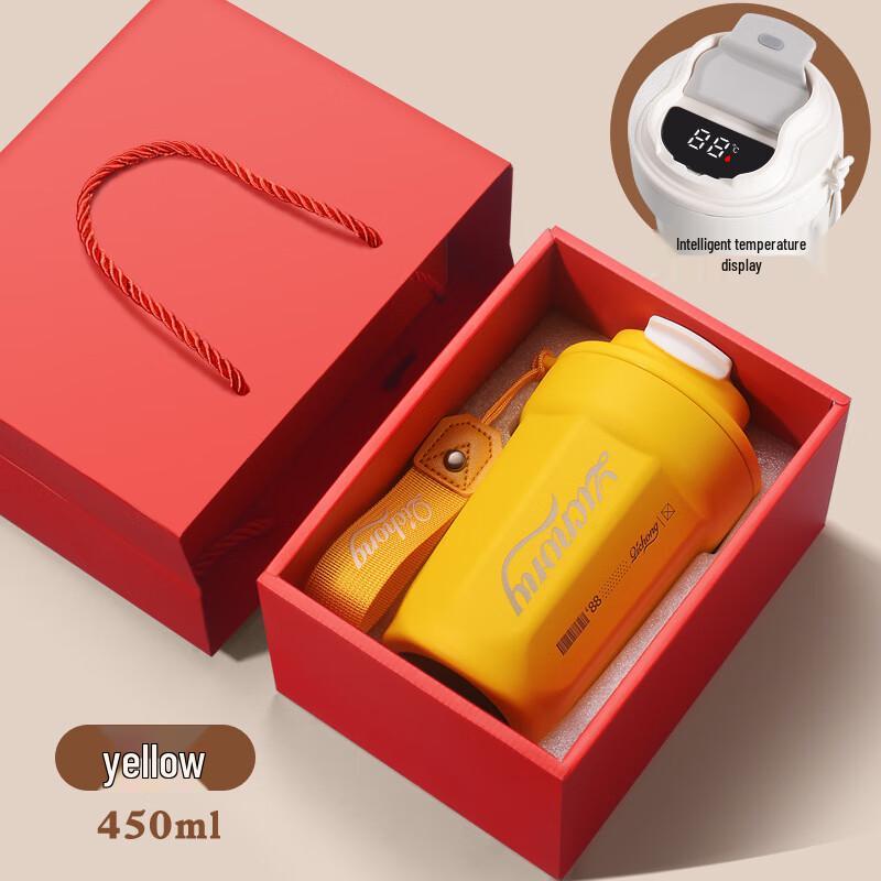 MINGHUI Smart Temperature Display 316 Stainless Steel Thermos Cup