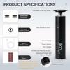 Callus Remover, Adjustable Speed Rechargeable Foot Sander Pedicure Tools for Feet Dead Skin with Sandpaper Disk an
